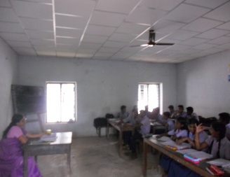 Fan installed in classroom